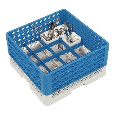 [5365] Bestekkorf 50.0x50.0x24.0(h)cm met opzetranden