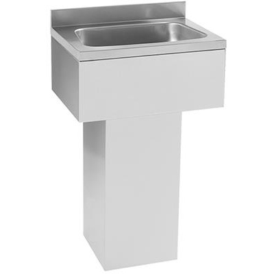 [57169] Wasbak metonderstel wandunit modular RVS