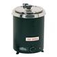 [7982] Soepketel 5.7l zwart met deksel