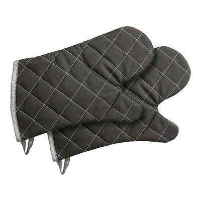 [0624] set a 2 Ovenwanten 25.0cm hittebestendig zwart
