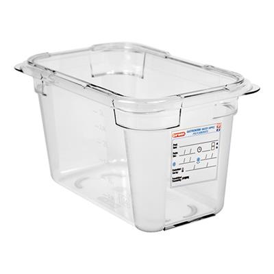 [0883] Voedseldoos 1/4GN (h)15.0cm