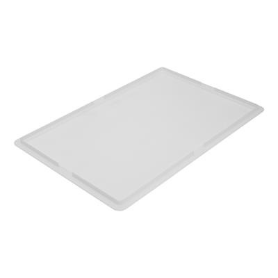 [0898] Deksel stapelbak 60.0x40.0cm kunststof wit