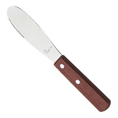[10066] Botermes 20.0cm houten handvat