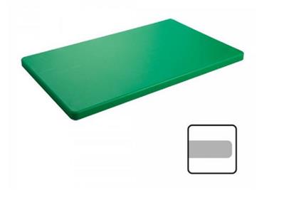 [2088] Snijplank 53.0x32.5cm(h)2.0cm groen zonder geul