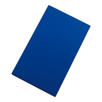 [2237] Snijplank 60.0x35.0cm(h)2.0cm blauw zonder geul