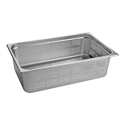 [2263] Gn bak 1/1 (h)15.0cm RVS geperf.