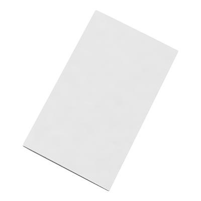 [2302] Snijplank 50.0x30.0cm(h)1.5cm wit zonder geul