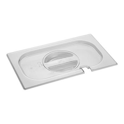 [2395] Gn deksel 1/4 polycarb. met  uitsparing