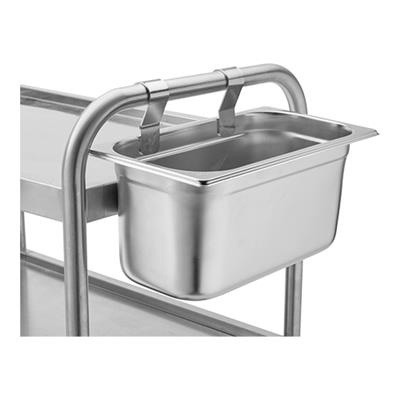 [2416] Gn bak 1/3 met  beugels ten behoeve van afruimwagen