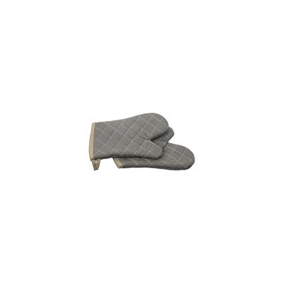 [2563] Set van 2 ovenwanten 25.0cm hittebestendig grijs