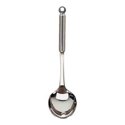 [2569] Serveerlepel dicht 26.0cm RVS