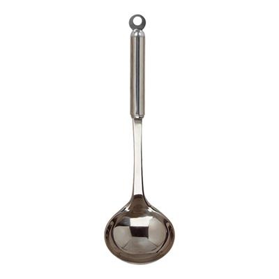 [2574] Soep/sauslepel 26.0cm RVS