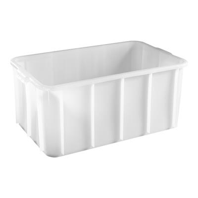 [2600] Stapelbak (h)26.0x65.0x37.0cm kunststof wit