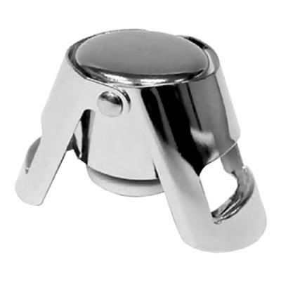 [2703] Champagne fles afsluiter RVS *