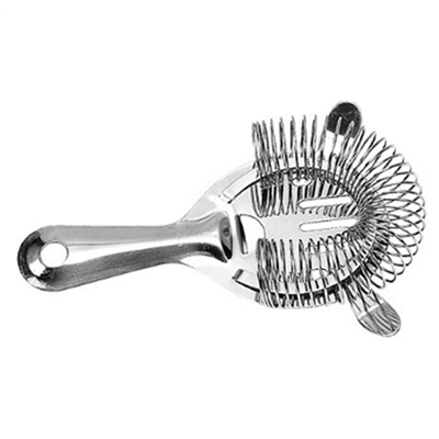 [2805] Bar strainer 14.0cm 2 sprong RVS