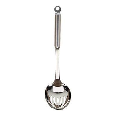 [2872] Serveerlepel geperforeerd 29.0cm RVS