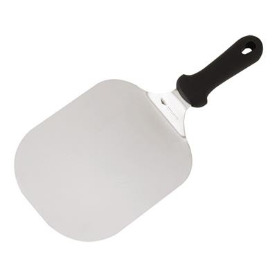 [2877] Pizzaschep 22.0x18.0cm RVS/ kunststof greep dicht
