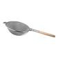 [3109] Oplegzeef 36.0cm RVS/hout