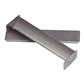 [3295] Pate vorm driehoek 30.0x6.0x4.0cm RVS m/ deksel