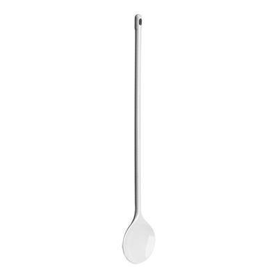 [3452] Pollepel 38.0cm rond kunstof wit