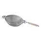 [3593] Oplegzeef 23.0cm dubbelgaas hout steel