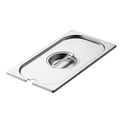 [3616] Gn deksel 1/2 RVS met  uitsparing
