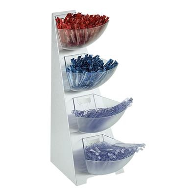 [4146] Buffetstandaard (h)53.0x19.0x31.0cm RVS