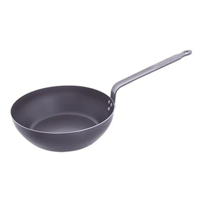 [4596] Hapjespan rond 28.0cm plaatstaal debuyer
