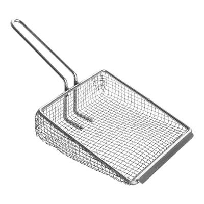 [4615] Frietschep 20.0x17.0cm RVS