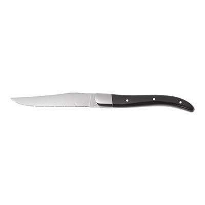 [53028] Steakmes de luxe zwart heft