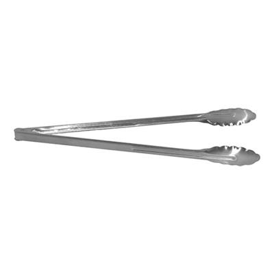 [5550] Serveertang 40.0cm RVS met  veer