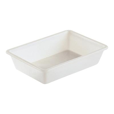 [5860] Vleesbak 12.0x51.0x35.0cm kunststof wit