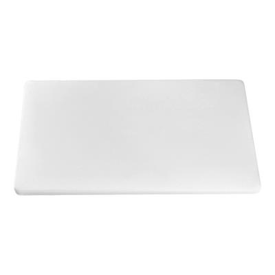 [5969] Snijplank 60.0x33.0cm(h)4.0cm wit zonder geul