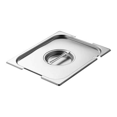 [6122] Gn deksel 1/2 RVS met  uitsparing