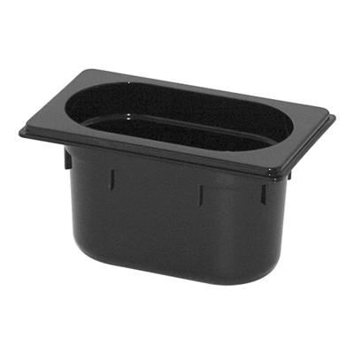 [6370] Gn bak 1/9 (h)10.0cm poly zwart