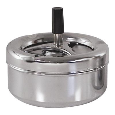 [7097] Asbak 9.0cm RVS wind proof