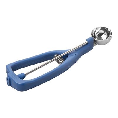 [7339] Ijsportioneerlepel 1/60l blauw handvat