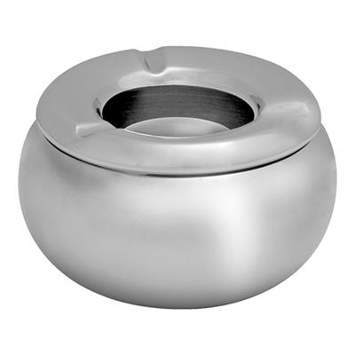 [8224] Terrasasbak rond 10.0cm RVS 18/10