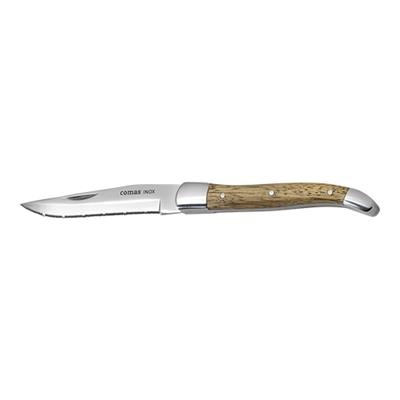 [8612] Steakmes 23.0cm de luxe houtlook