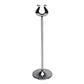 [8707] Tafel/menustandaard (h)13.5cm RVS 18/10