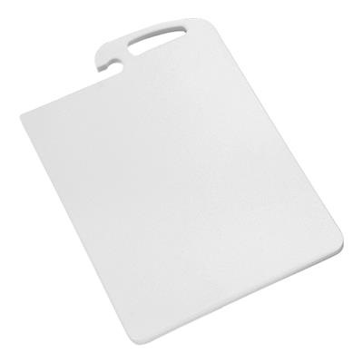 [8812] Snijplank 45.0x30.0cm(h)1.5cm wit m/ geul+greep