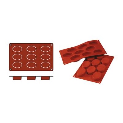 [8969] Bakmat 1/3GN type q medium ovali 7.0x5.0x2.0cm