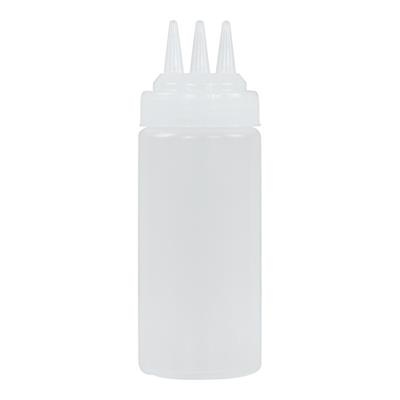 [9133] Knijp/doseerfles 36.0cl transparant