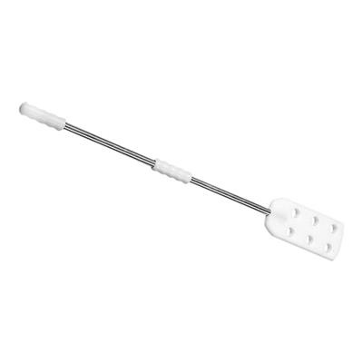 [9135] Roerspatel 80.0cm met  gaten kunststof