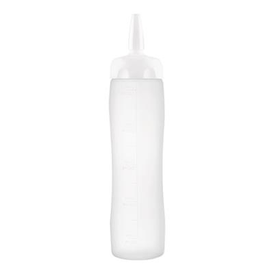 [9338] Knijp/doseerfles 50.0cl transparant