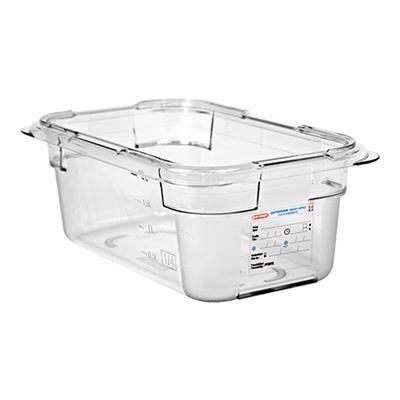 [9555] Voedseldoos 1/4GN (h)10.0cm polycarb.