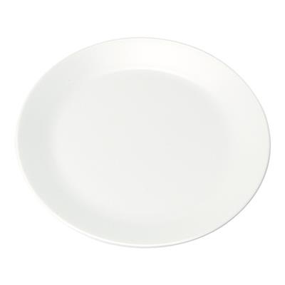 [9836] Bord plat 24.0cm melamine wit