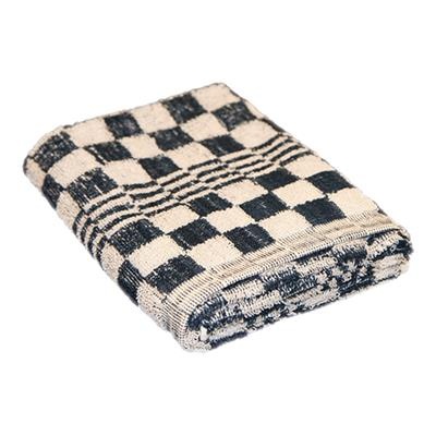 [9881] Keukendoek(hand) katoen 48.0x48.0cm blauw