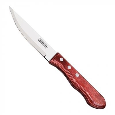 [9897] Steakmes jumbo 25.0cm hout tramontina