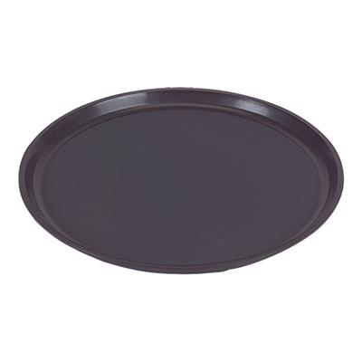 [9906] Dienblad rond 35.6cm zwart polypropyleen anti-slip